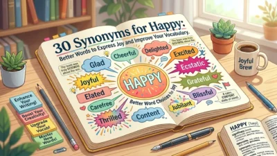 synonyms for happy