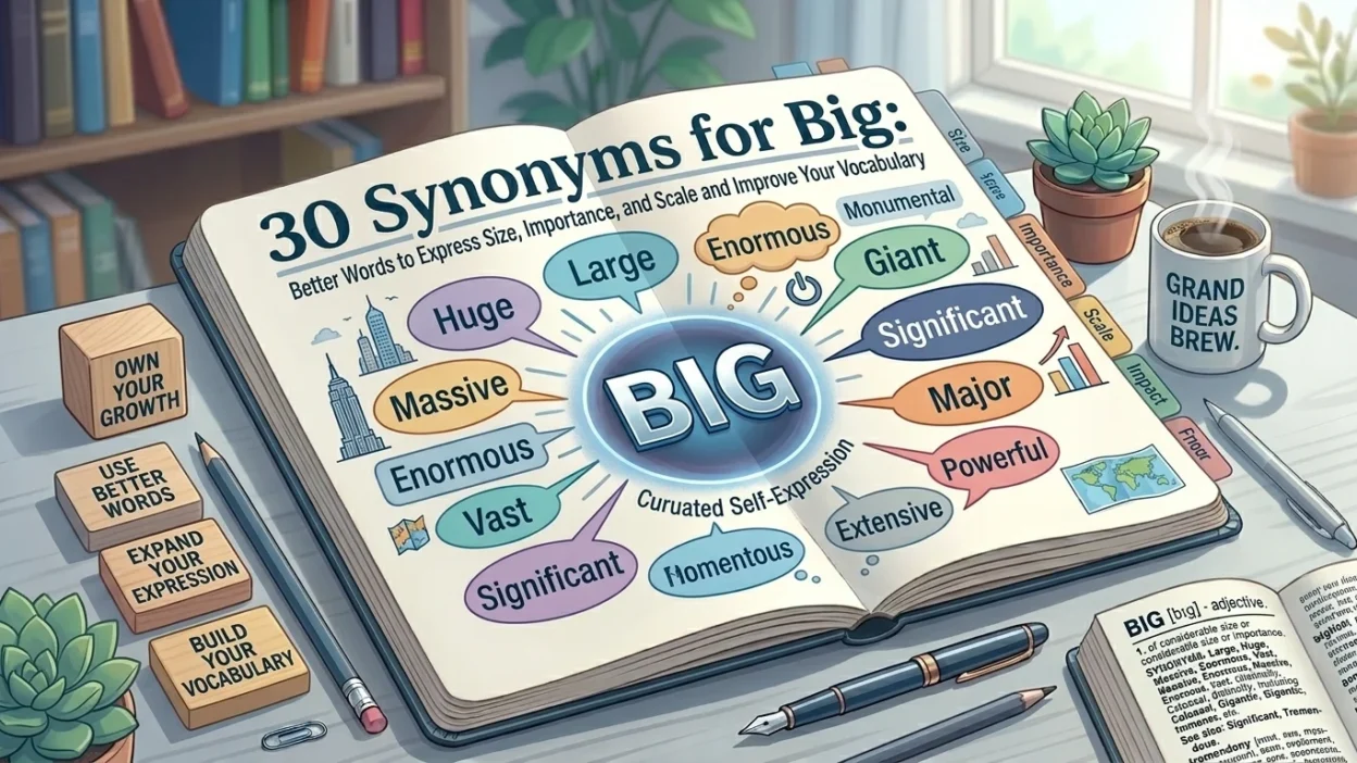 synonyms for big