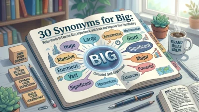 synonyms for big