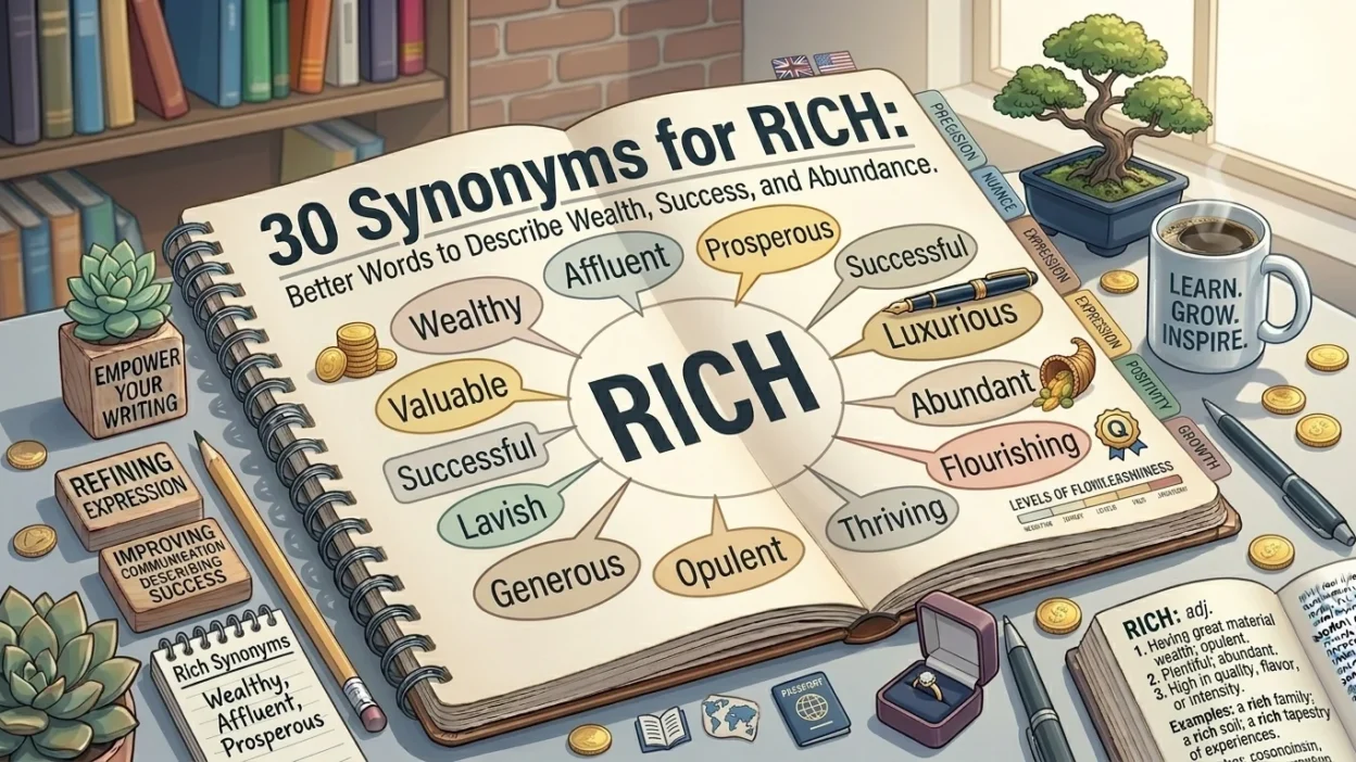synonyms for rich
