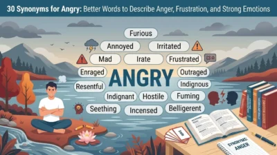 synonyms for angry