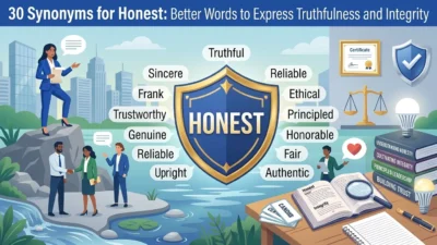 synonyms for honest