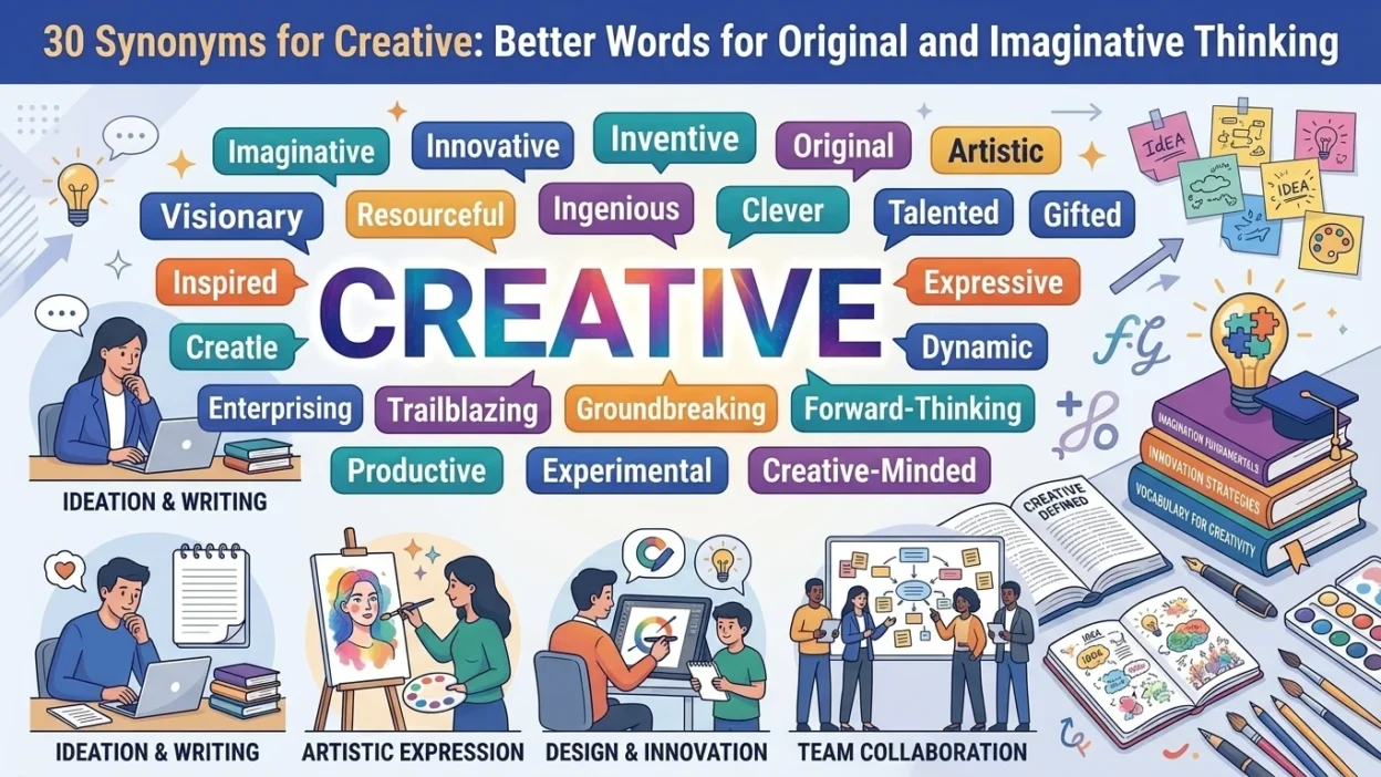 synonyms for creative
