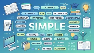 synonyms for simple