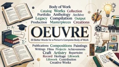 oeuvre synonyms