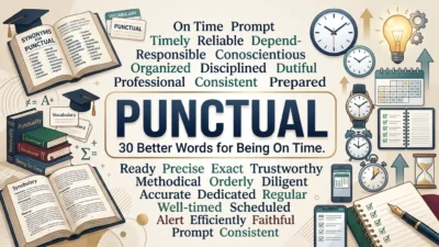 punctual synonyms