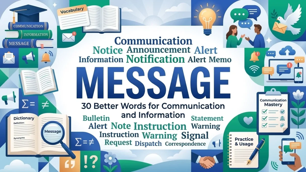 message synonyms