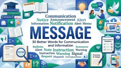message synonyms