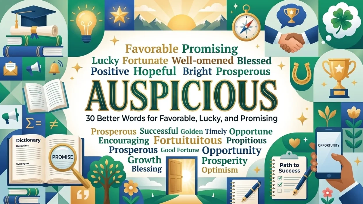 auspicious synonyms
