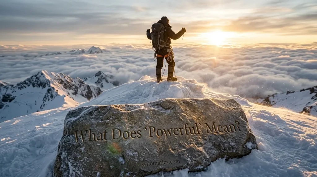 What Does "Powerful" Mean
