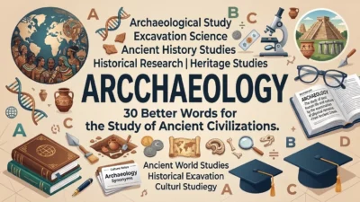 archaeology synonyms