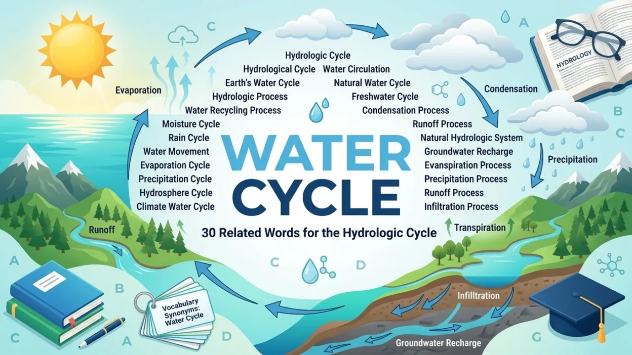 water cycle synonyms
