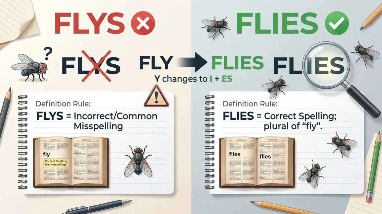 flys vs flies