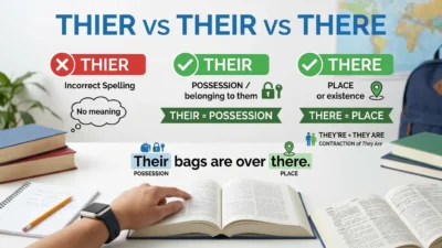 thier vs their vs there