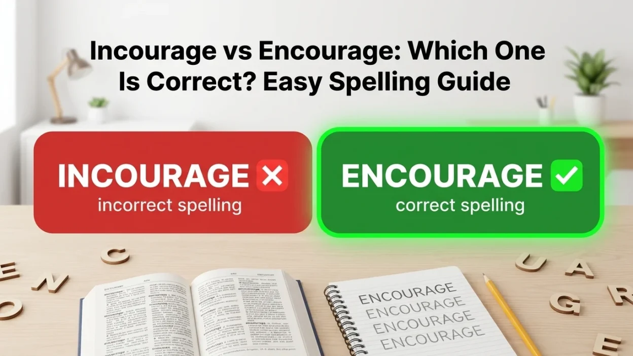 incourage vs encourage
