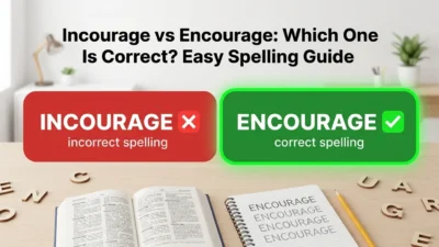 incourage vs encourage