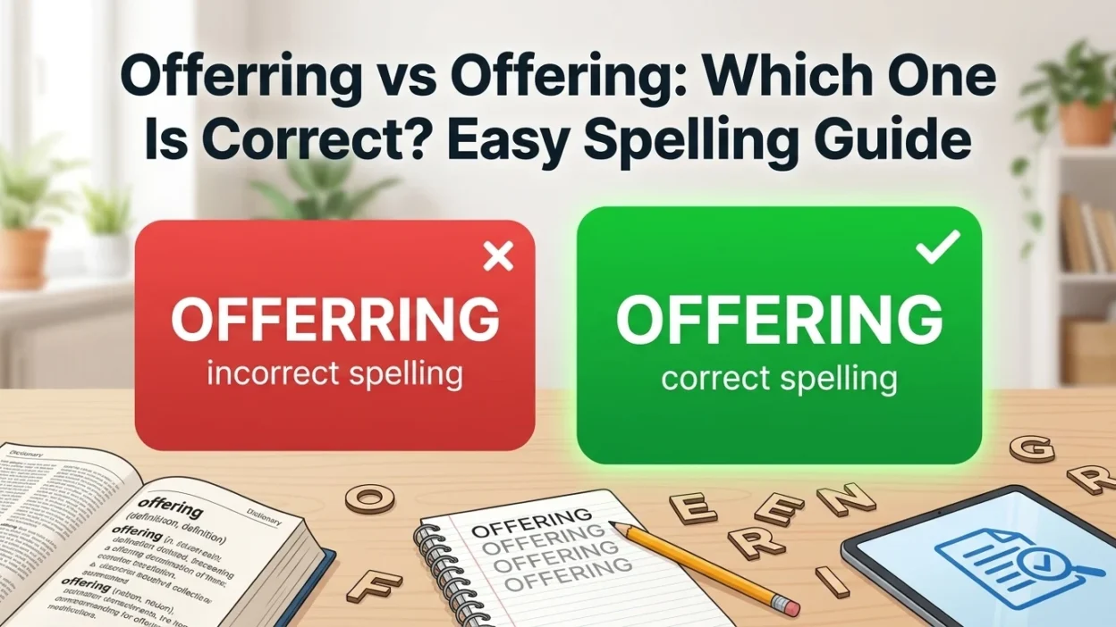 offerring vs offering