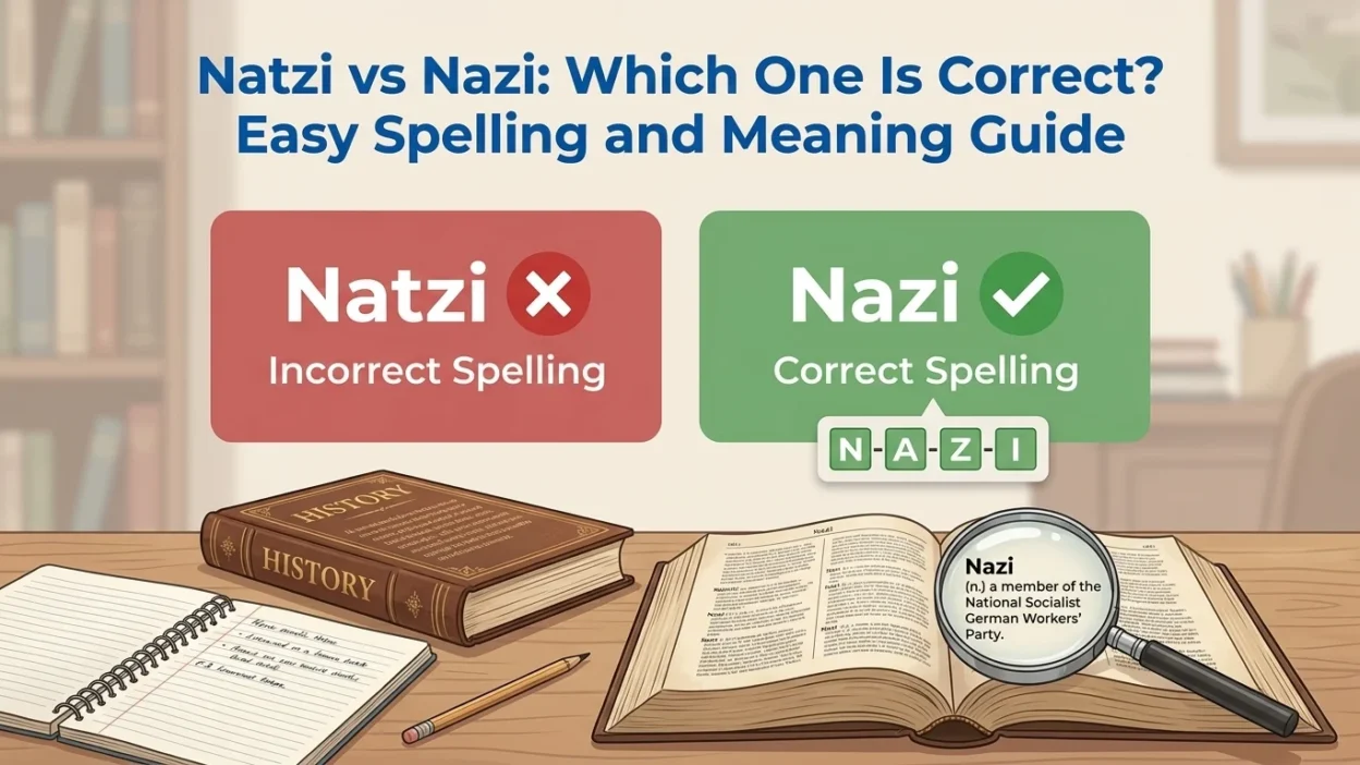 natzi vs nazi