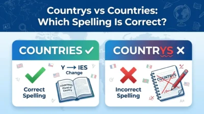 countrys vs countries