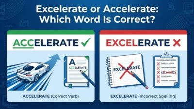 excelerate or accelerate