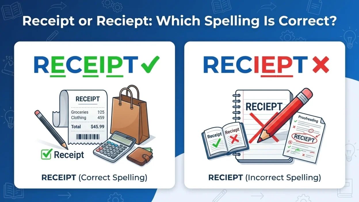 receipt or reciept