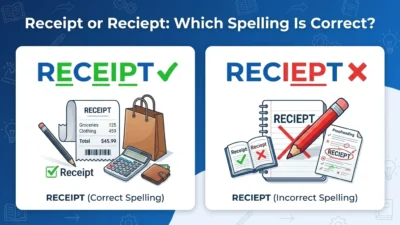 receipt or reciept