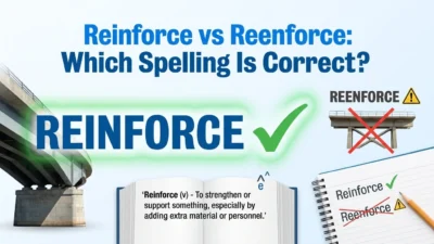 reinforce vs reenforce