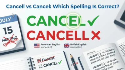 cancell vs cancel