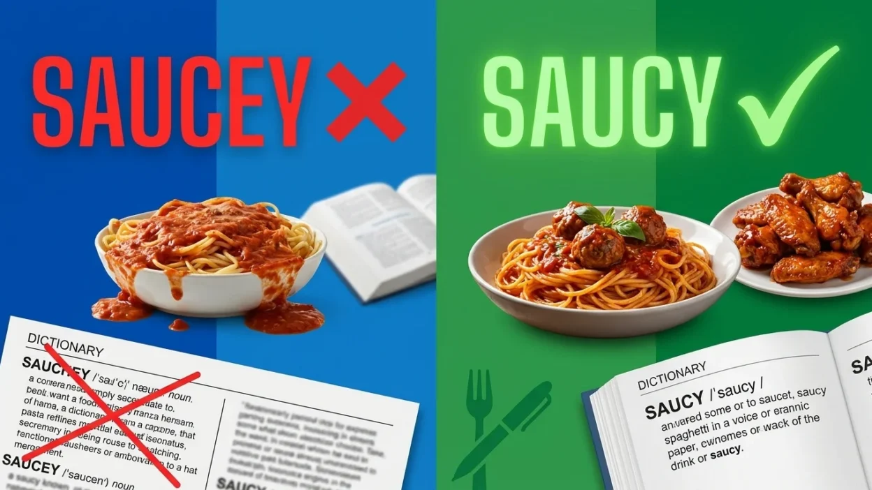saucey vs saucy