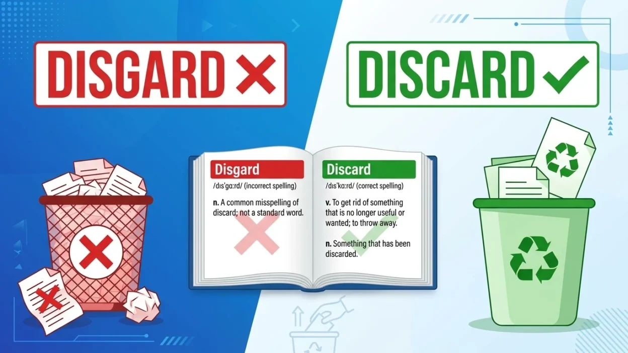 discard vs disgard