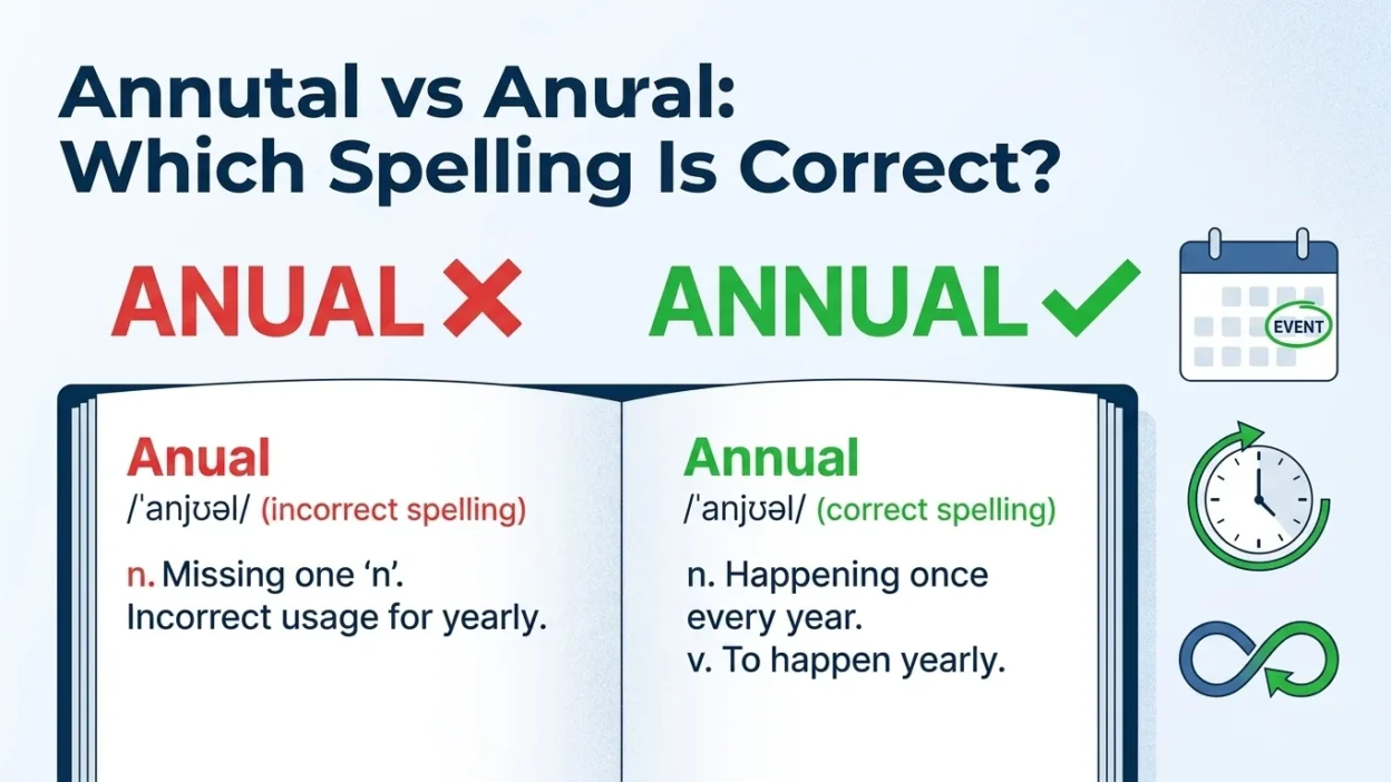 annual vs anual