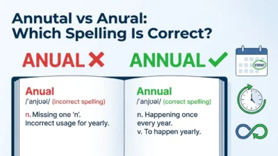 annual vs anual
