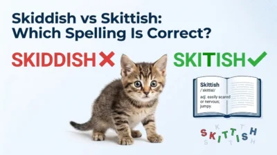 skiddish vs skittish