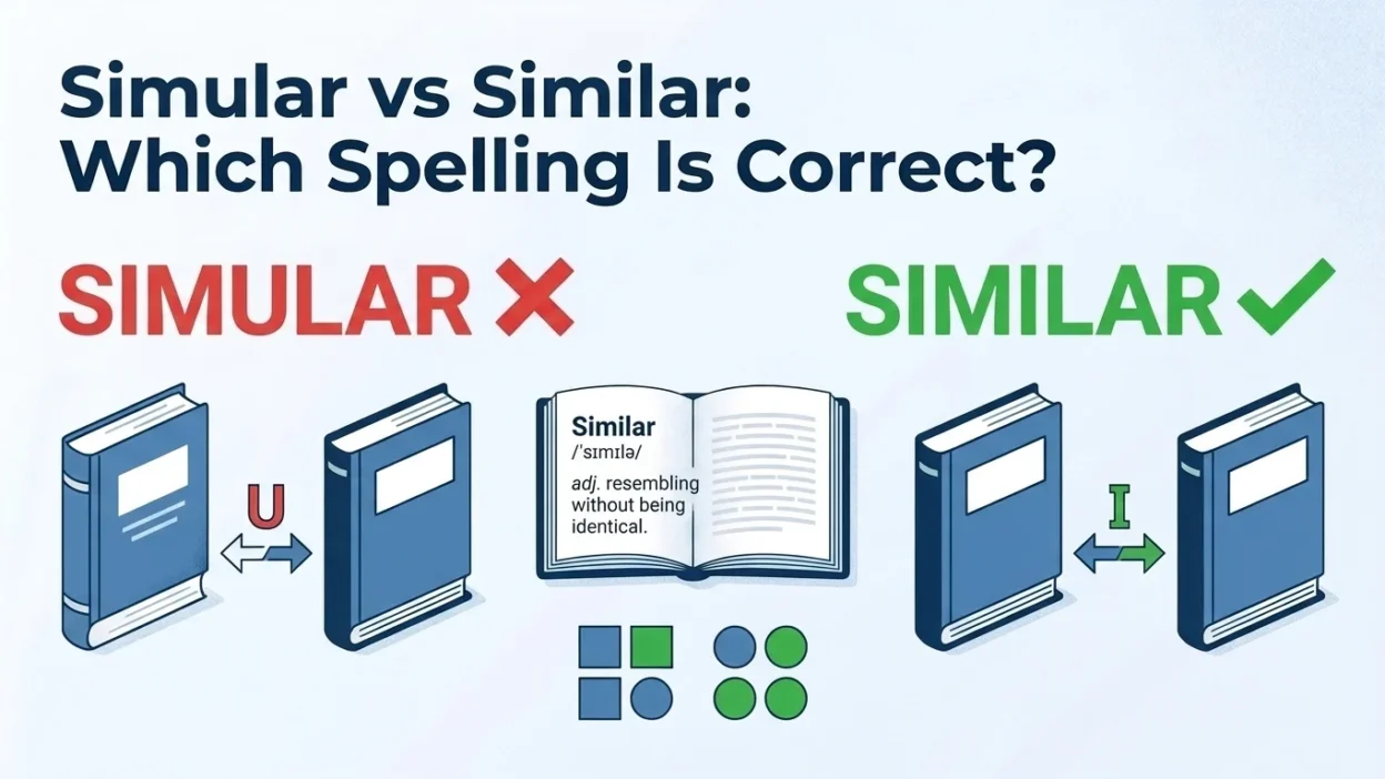 simular vs similar