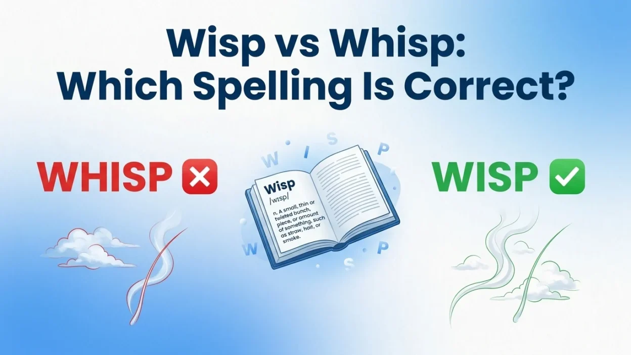 wisp vs whisp
