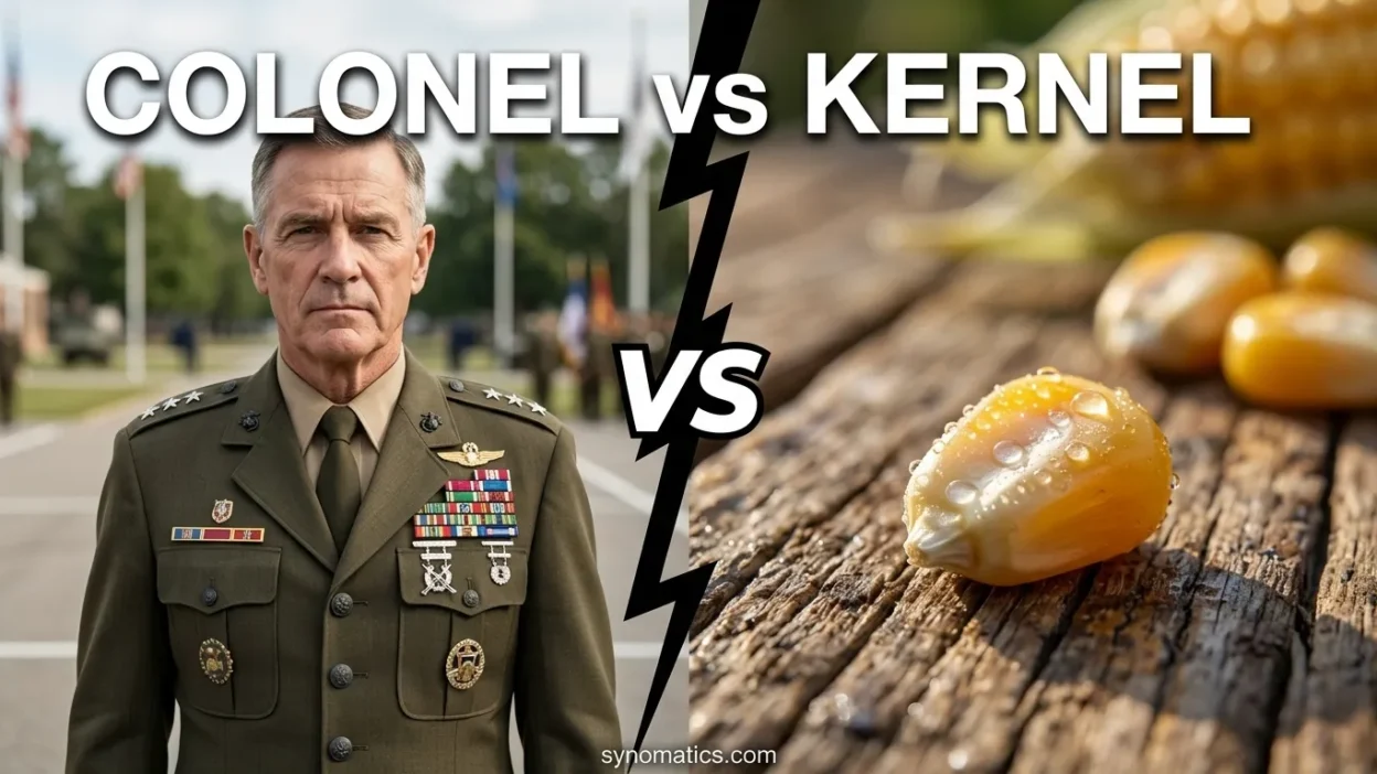 Colonel vs Kernel