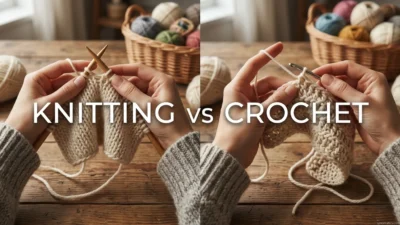 Knitting vs Crochet