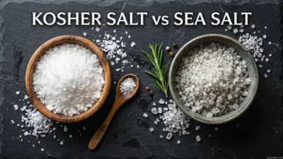 Kosher Salt vs Sea Salt