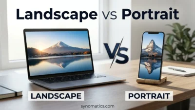 Landscape vs Portrait